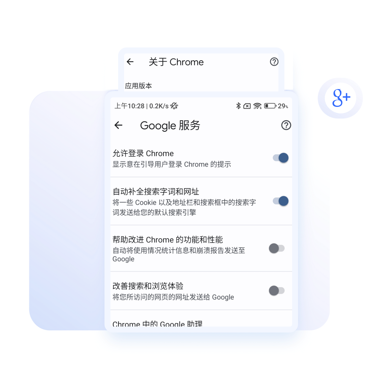 深度整合Google服务