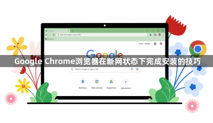 Google Chrome浏览器在断网状态下完成安装的技巧