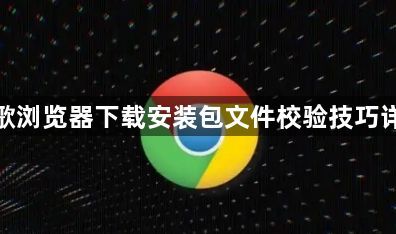 谷歌浏览器下载安装包文件校验技巧详解