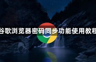 谷歌浏览器密码同步功能使用教程