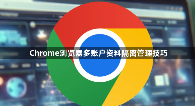 Chrome浏览器多账户资料隔离管理技巧