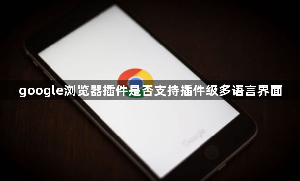 google浏览器插件是否支持插件级多语言界面