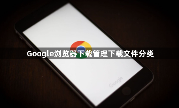 Google浏览器下载管理下载文件分类