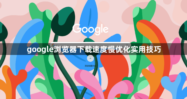 google浏览器下载速度慢优化实用技巧