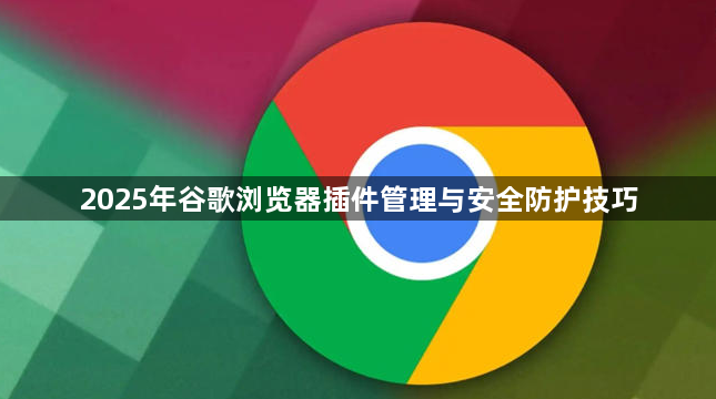 2025年谷歌浏览器插件管理与安全防护技巧