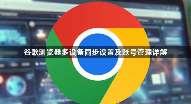 谷歌浏览器多设备同步设置及账号管理详解