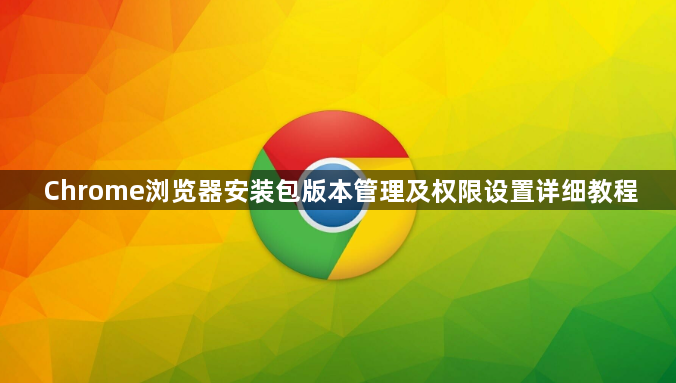 Chrome浏览器安装包版本管理及权限设置详细教程