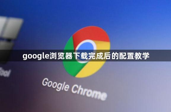 google浏览器下载完成后的配置教学