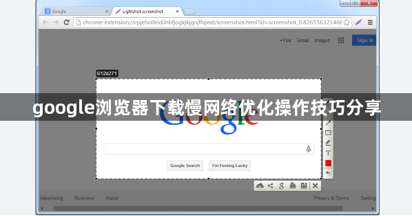 google浏览器下载慢网络优化操作技巧分享
