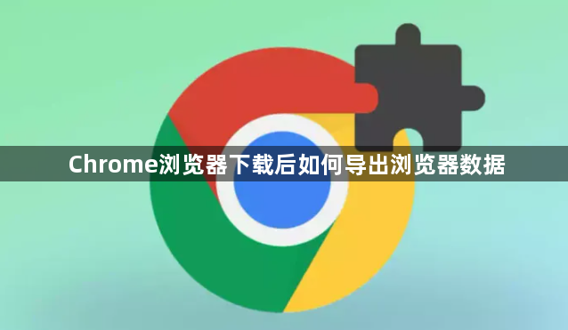 Chrome浏览器下载后如何导出浏览器数据