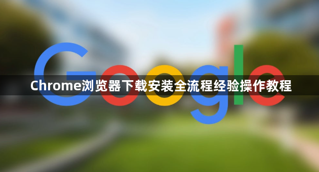 Chrome浏览器下载安装全流程经验操作教程1
