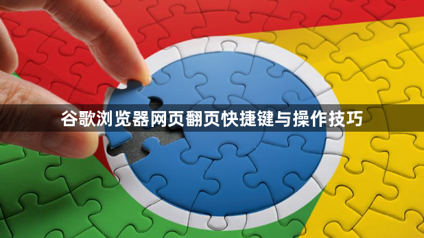 谷歌浏览器网页翻页快捷键与操作技巧1