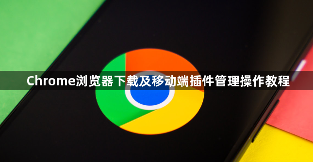 Chrome浏览器下载及移动端插件管理操作教程1