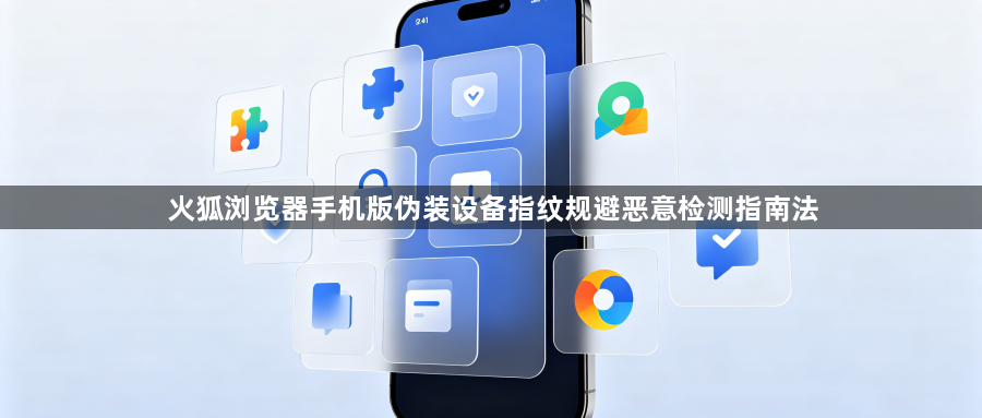 火狐浏览器手机版伪装设备指纹规避恶意检测指南法1