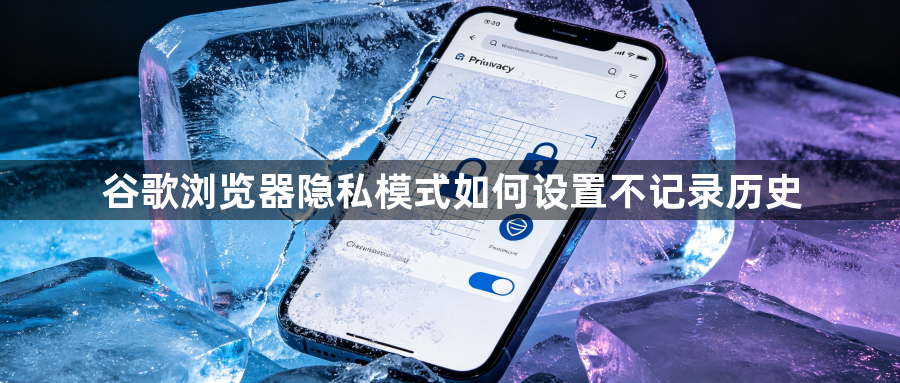 谷歌浏览器隐私模式如何设置不记录历史1