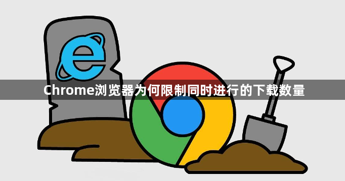 Chrome浏览器为何限制同时进行的下载数量1