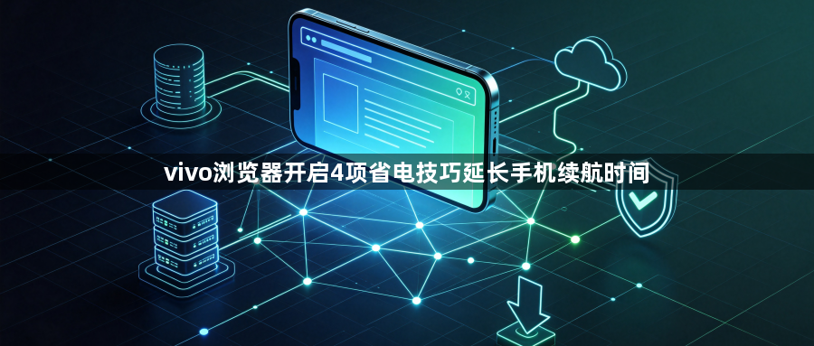 vivo浏览器开启4项省电技巧延长手机续航时间1