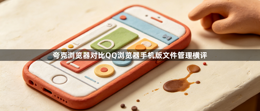 夸克浏览器对比QQ浏览器手机版文件管理横评