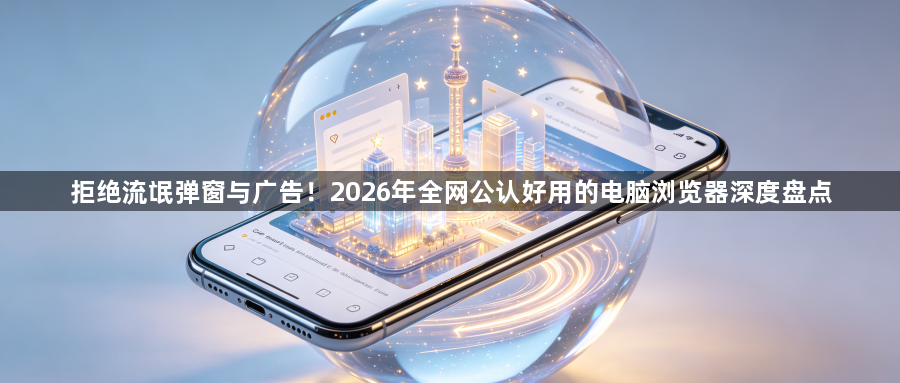 拒绝流氓弹窗与广告!2026年全网公认好用的电脑浏览器深度盘点1