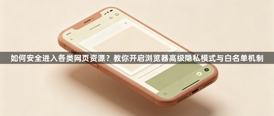 如何安全进入各类网页资源？教你开启浏览器高级隐私模式与白名单机制1