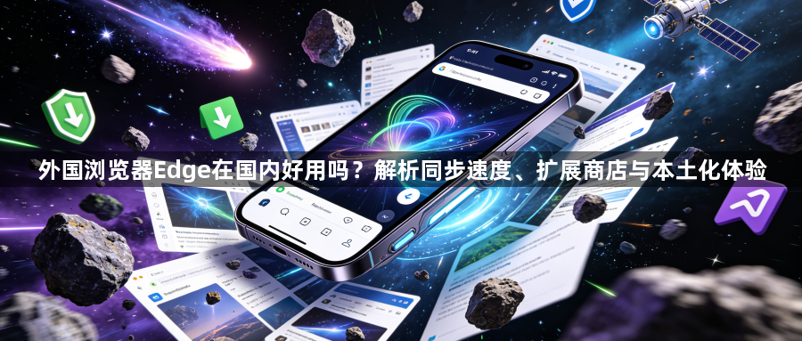 外国浏览器Edge在国内好用吗?解析同步速度、扩展商店与本土化体验1