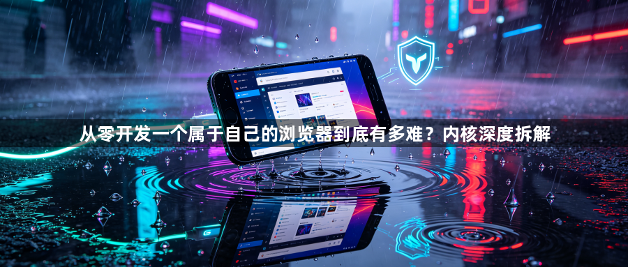 从零开发一个属于自己的浏览器到底有多难?内核深度拆解1
