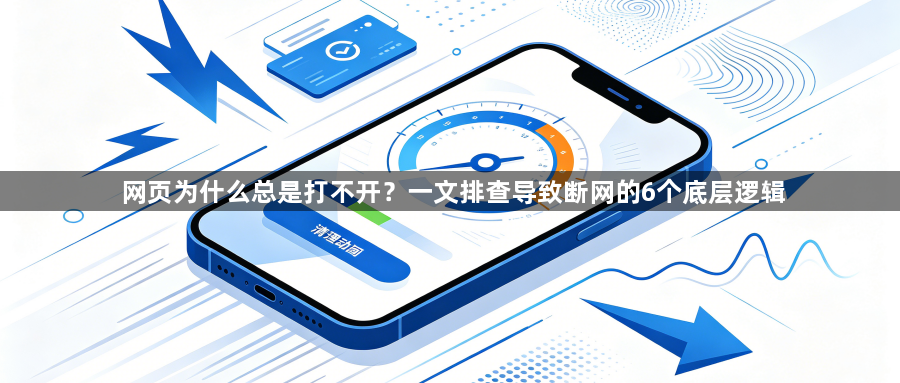 网页为什么总是打不开？一文排查导致断网的6个底层逻辑1