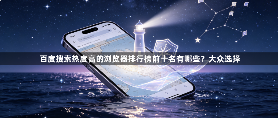 百度搜索热度高的浏览器排行榜前十名有哪些?大众选择1