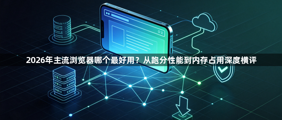 2026年主流浏览器哪个最好用?从跑分性能到内存占用深度横评1
