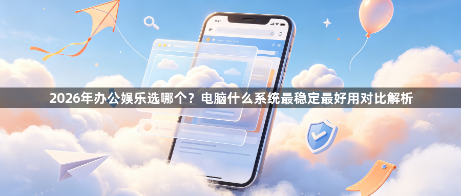 2026年办公娱乐选哪个?电脑什么系统最稳定最好用对比解析1