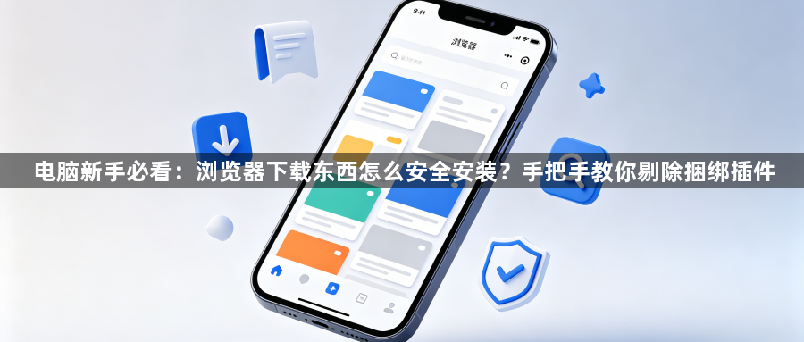 电脑新手必看:浏览器下载东西怎么安全安装?手把手教你剔除捆绑插件1