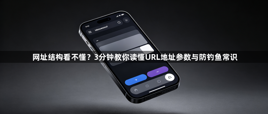 网址结构看不懂?3分钟教你读懂URL地址参数与防钓鱼常识1