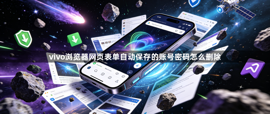 vivo浏览器网页表单自动保存的账号密码怎么删除1