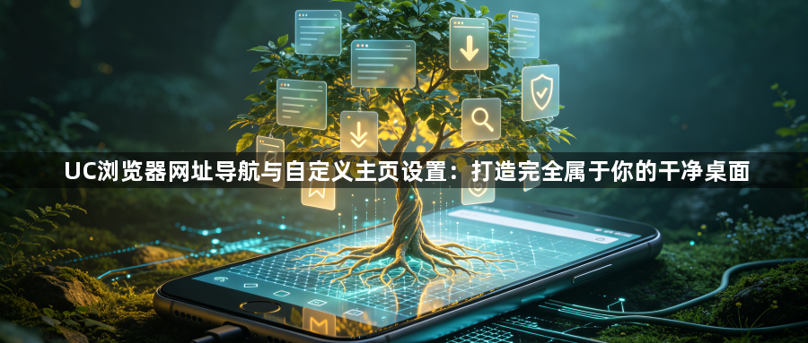 UC浏览器网址导航与自定义主页设置：打造完全属于你的干净桌面1