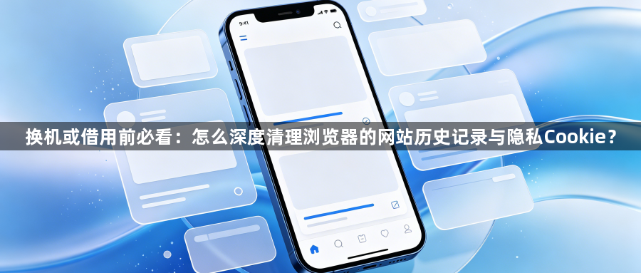换机或借用前必看:怎么深度清理浏览器的网站历史记录与隐私Cookie?1