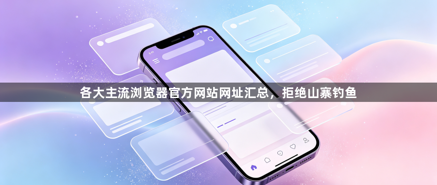 各大主流浏览器官方网站网址汇总,拒绝山寨钓鱼1