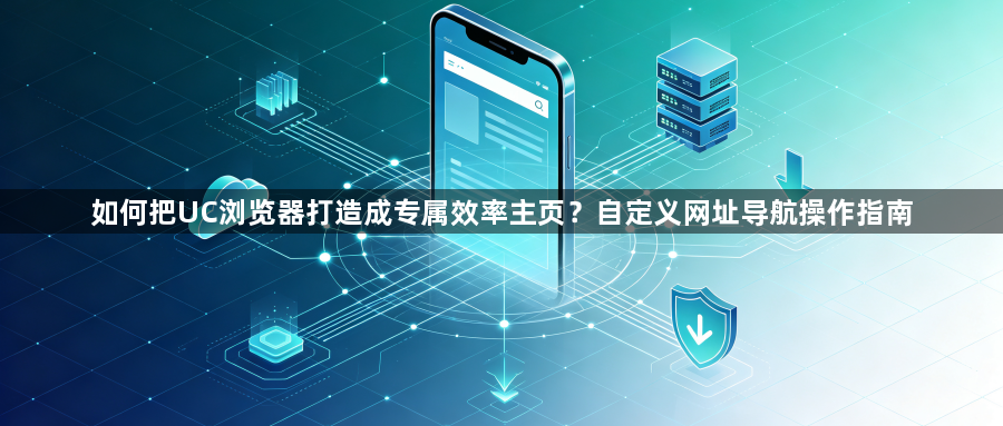 如何把UC浏览器打造成专属效率主页？自定义网址导航操作指南1